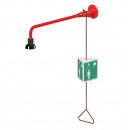Douche de sécurité - alimentation murale apparente - 1 tête fixe PRESTO