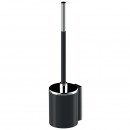 Porte-balayette WC - mural - avec brosse - Onyx Duo AKW INTERNATIONAL