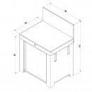 Ensemble cuisine Classic - 3 modules noir et inox - Bricozor 1.jpg ENO