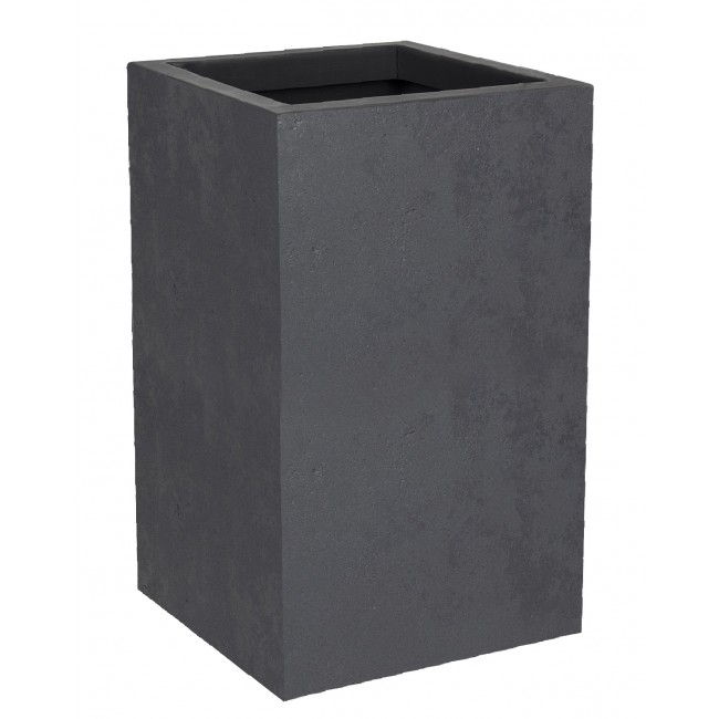 Jardinière rectangulaire Loft L Basalt Décor Béton 46 L - Eda