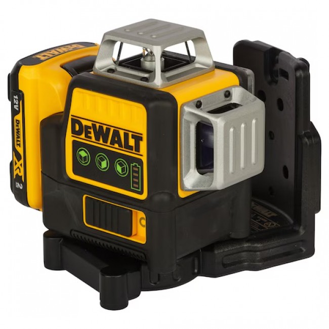 Niveau laser multilignes 3x360° 10,8V + batterie 2Ah, chargeur et coffret T-Stak - DCE089D1G-QW - Bricozor.jpeg DEWALT