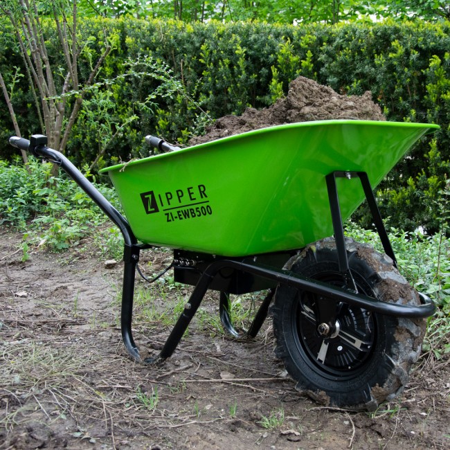 Brouette électrique 500W - 24V - 150 kg - ZI-EWB500 - Bricozor 3.jpeg ZIPPER