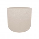 Pot rond Volcania'Up - beige calcaire - diamètre 38,5 cm - 32,5 litres - 13723.jpg EDA PLASTIQUES