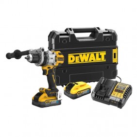 Perceuse visseuse à percussion Premium XR 18V - DCD1007H2T-QW - POWERSTACK DEWALT