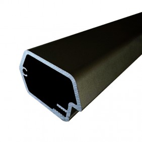 Bâton maréchal Phare en aluminium sans fixation - longueur 2500 mm - noir mat Atrius