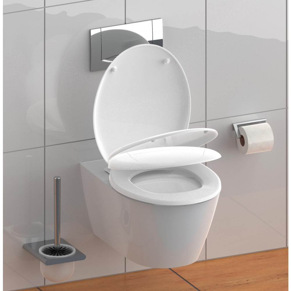 Installation Abattant à fermeture ralentie / Soft close toilet