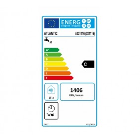 Chauffe-eau blindé anode magnésium pose murale verticale - 150 litres ATLANTIC