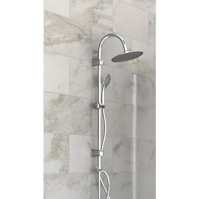 Ensemble de douche - rond et chromé - Jamaica Fresh 3.jpg SCHÜTTE