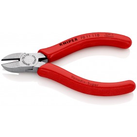 Pince coupante de côté à tête polie - avec ressort - 110 mm KNIPEX