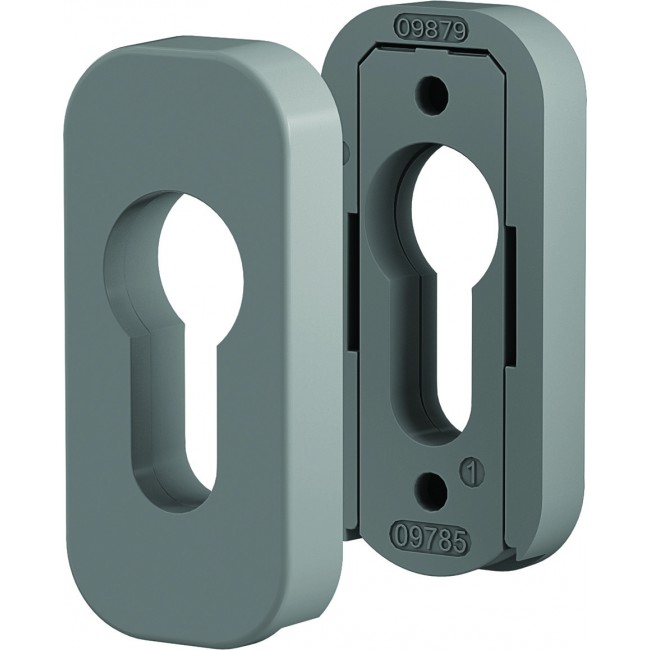 Visuel - QUAD - Jeu de rosaces étroites - Clé i - Gris 9006B_11530.jpg VACHETTE