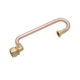 Crosse de sortie compteur coudée 180° pour canalisation PE Ø32 mm FAVEX