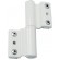 Paumelle à clamer Monza pour porte-fenêtre alu 5671 - rainure 14 x 18 mm
