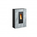 Poêle à granulés étroit et canalisé - 10 kW - Marilena Plus Petra AD LA NORDICA EXTRAFLAME
