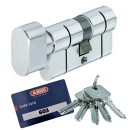 Cylindre à bouton - PE - D6PS - s'entrouvrant - sur numéro 603 ABUS