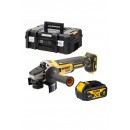 Meuleuse d'angle sans fil 125 mm 18 V - DCG405NT + Batterie lithium XR 18V 4Ah DCB182 DEWALT