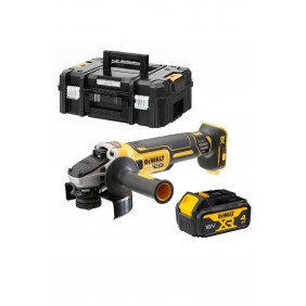 Meuleuse d'angle sans fil 125 mm 18 V - DCG405NT + Batterie lithium XR 18V 4Ah DCB182 DEWALT