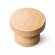 Boutons de meuble plats classiques hêtre