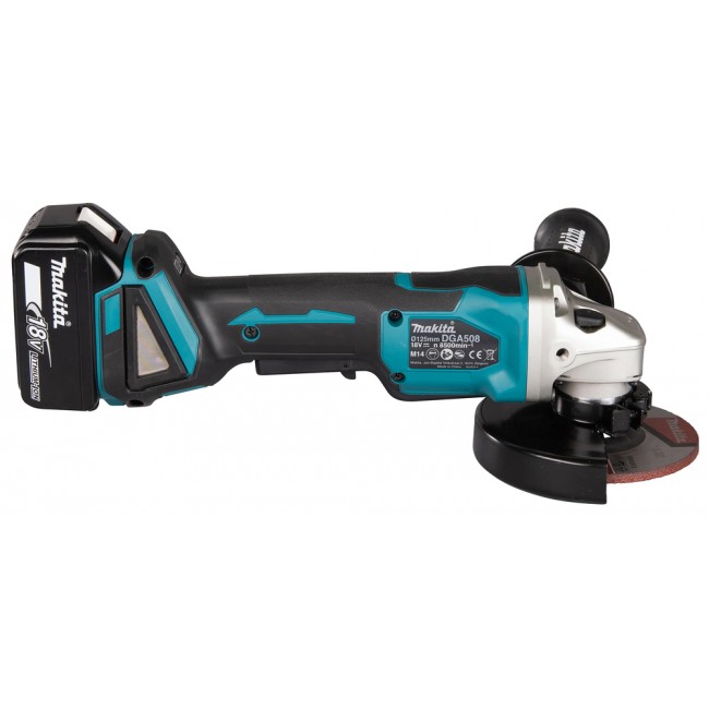 Meuleuse d'angle sans fil LXT® - 18V - 125 mm - DGA508RTJ - Bricozor 5.jpg MAKITA
