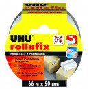Ruban d'emballage Rollafix - longueur 66 m - 36530 ou 36515 Uhu