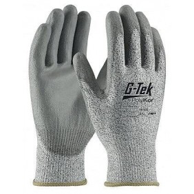Gants anti-coupure enduits et coqués niveau C G-TEK Polykor 16-533 PIP