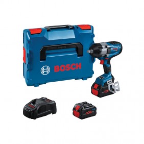 Boulonneuse sans fil Biturbo - GDS 18V-1000 - 2 Batteries Procore 5,5 Ah+ Chargeur + L-boxx BOSCH