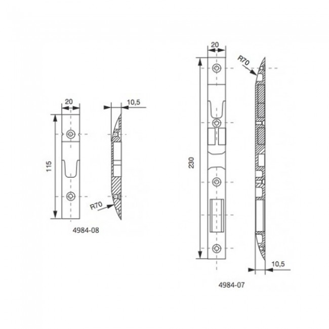 Gache-serrure-multipoints-20515-vachette-universelle-schema.jpg VACHETTE
