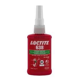 Colle forte pour assemblage cylindrique - 638 LOCTITE