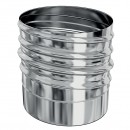 Adaptateur inox à visser sur tubage flexible Ten Liss TEN
