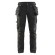 Pantalon de travail X1900 - artisan stretch - 2D - noir