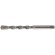 Foret centreur cylindrique pour porte-trépan carbure SDS+ Crusher - 8x105mm