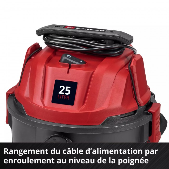 Aspirateur eau et poussière - 25L - puissance 850W - TC-VC 2555 8.jpeg EINHELL