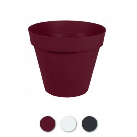 Pot rond - diamètre 60 cm - 76 litres - Toscane 13614 EDA PLASTIQUES