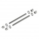Kit de fixation M6 traversant pour 2 poignées Leviita support multi-matériaux TIRARD
