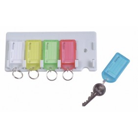 Râtelier à porte-clés + porte-clés 