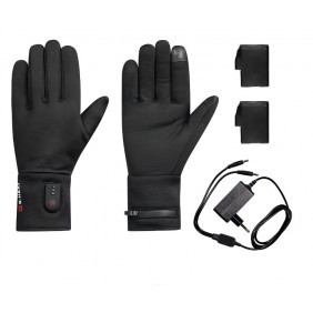 Sous-gants chauffants avec batterie - doigts tactiles - 3 intensités G-Heat