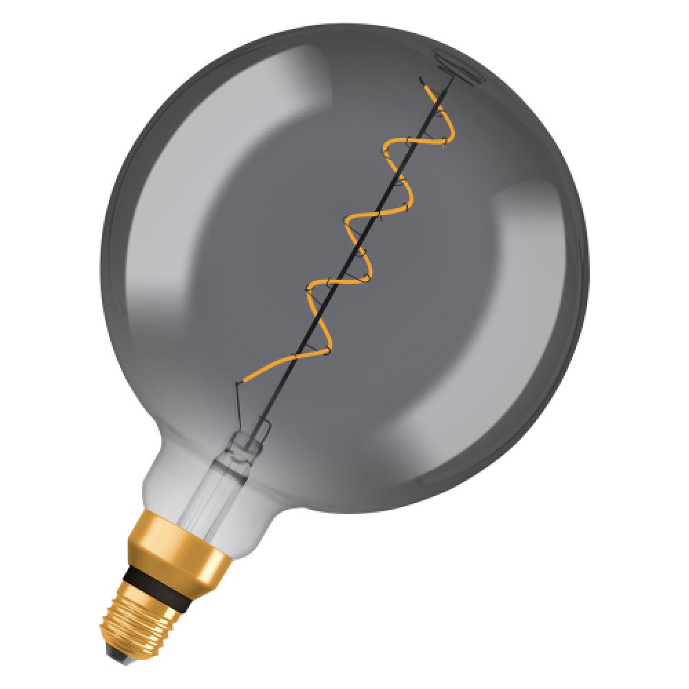 Globe Electric Ampoule incandescente Argentée à design Vintage Edison, 40W  de Chromeo
