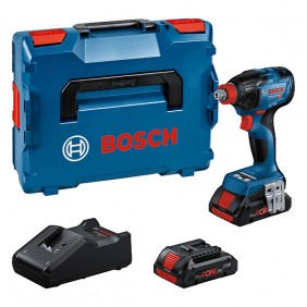 Visseuse à chocs sans fil 18V - GDX 18V-210C + 2 batteries et chargeur BOSCH