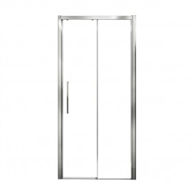 Porte de douche pivotante et extensible Young 1B NOVELLINI
