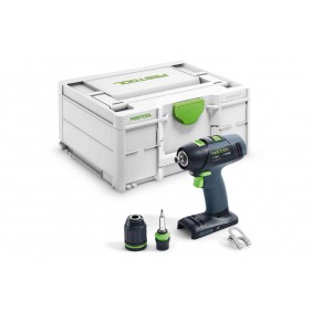Perceuse visseuse 18 V - T18+3 - Basic - sans batterie FESTOOL