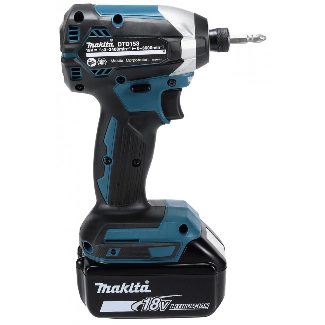 Visseuse à chocs LXT® sans fil - 18V Li-Ion 3 Ah - 170 Nm - DTD153RFJ - Bricozor 5.jpg MAKITA
