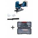 Scie sauteuse sans fil 18 V GST 18V LI-06015B2000 + Coffret de 30 lames BOSCH