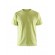 T-shirt de travail respirant 100% coton uni 3525 - vert citron