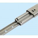 Coulisses à billes inox DS5334 EC - charge 90 kg - fermeture amortie ACCURIDE