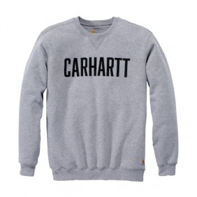 Pull de travail – col rond – block logo CARHARTT