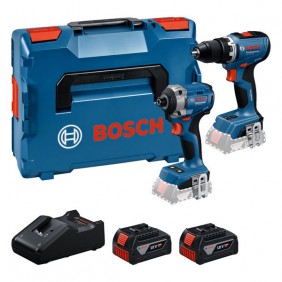 Pack Perceuse visseuse GSR 18V-65 + Visseuse à chocs GDR 18V-215 - 0615A50090 BOSCH