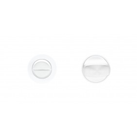Mini-rosaces rondes en inox blanc polaris Ø30 mm - série BEZ140 KARCHER DESIGN