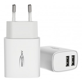 Chargeur USB pour smartphone et autres appareils électroniques ANSMANN