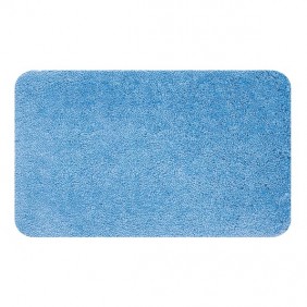 Tapis de bain - 60x90cm - Bleu Ciel - Microfibre - antidérapant - Highland SPIRELLA