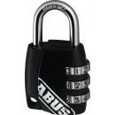 Cadenas à code - 155 - Design Blister - 3 molettes - noir ABUS
