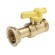 Robinet de compteur gaz G4 - JPC M/F 6/20